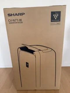 SHARP CV-N71-W 衣類乾燥除湿機のサムネイル