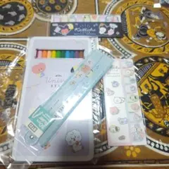 BT21色鉛筆　付箋　定規まとめ売り