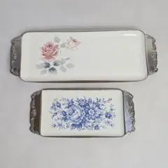 琺瑯 ケーキプレート y2枚セット