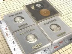 EXPO'85 つくば万博 テクノコスモス メダル 記念品　EXPO70のサムネイル