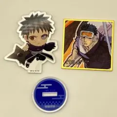 NARUTO ナルト うちはオビト プレイバック ミニアクリルスタンド