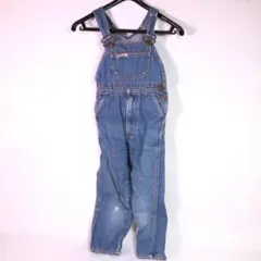 B1128 AMERICA アメリカ USA パッチ デニム オーバーオール
