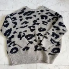 MURUA ムルーア レオパードニット