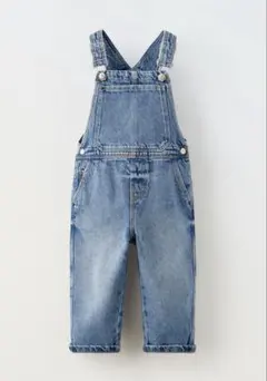 ZARA キッズ デニムオーバーオール 116