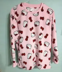 しまむら ハローキティ ハッピーバッグ ルームウェア M フリース