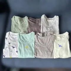 【新品・未使用品】ベビーシャツ 7枚セット サイズ95cm