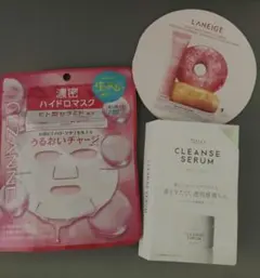 セザンヌ 濃密ハイドロマスク DUOバーム美容液 ラネージュ リップ 3個セットのサムネイル