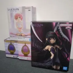 魔法少女まどか☆マギカ　フィギュア4個セット