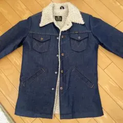 MAVERICK ボア襟付きデニムジャケット