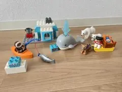 LEGO duplo　世界のどうぶつ　北極セット +シロクマ(子グマ)