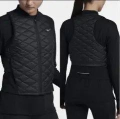 美品　ナイキ　NIKE ベスト　エアロレイヤー　ランニング　L レディース