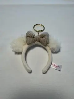 東京ディズニーリゾート　ミニーマウス　カチューシャ　キーホルダー