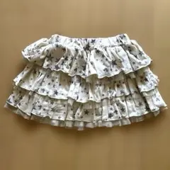 ◆Disneyフリルレーススカート プリンセスディズニー　ライトオン