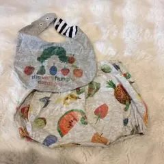 I BITZ フルーツ柄 ビブとショーツセット