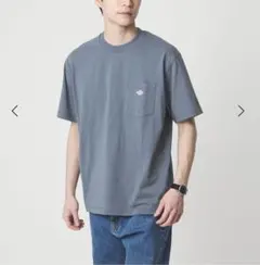 DANTON ポケットTシャツ グレーのサムネイル