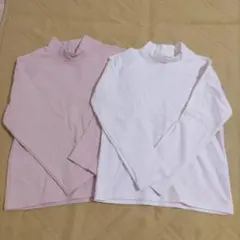 UNIQLO ヒートテック ハイネック 130 2枚セット