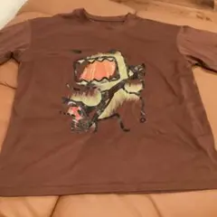 Domoくん プリントTシャツ ブラウン