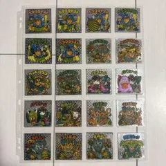 希少・当時物　アイス版　ヘッド20枚　旧ビックリマンシール　ビックリマンシール