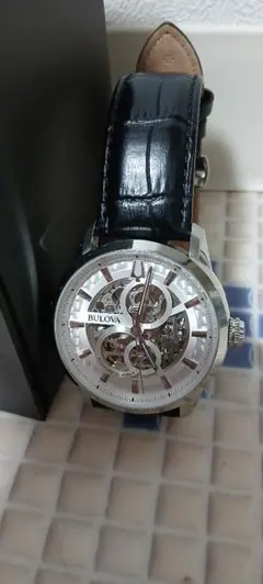 時計Bulova #電池交換をさせていただき、稼働を確認した後に発送を致し 