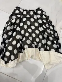 ［13SS］コムデギャルソン　水玉フレアスカート COMME des GARÇONS コムデギャルソン ドットフレアスカート 水玉