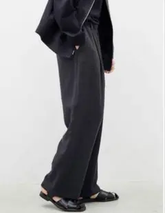 LIDNM LIGHT TWEED EASY TROUSERS Mサイズ