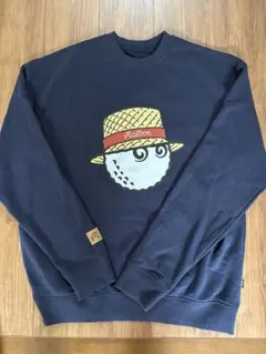 【美品】Malbon Golf スウェット トレーナー ネイビーのサムネイル