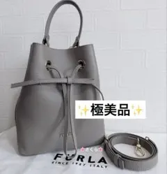 GWセール❣️✨極美品✨FURLA コスタンザ 巾着 2wayバッグ