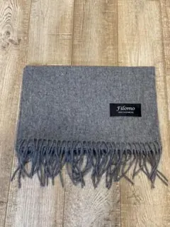 Filomo カシミヤ100% マフラー グレー