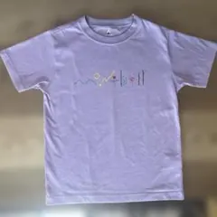 モンベル キッズ Tシャツ 140 パープル