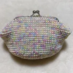 ビーズ編みがま口 ハンドメイド