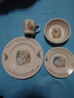 ウェッジウッド　ピーターラビット４点セット
