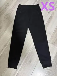 ☆美品☆UNIQLOブラック ジョガーパンツ XSサイズ