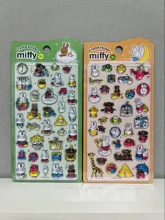 【正規品】韓国限定！キャンディードロップシール・ミッフィー　２枚セット