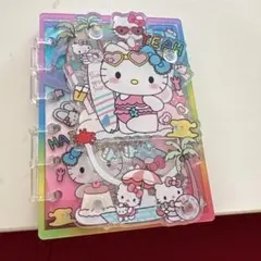 サンリオ ハローキティ インデックス A4 クリアファイル 2枚 日焼け
