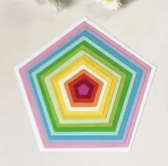 【新品未使用】五角形　カッティングダイ