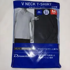 Mizuno V Neck T-Shirt 2枚組 Mサイズ ブラック