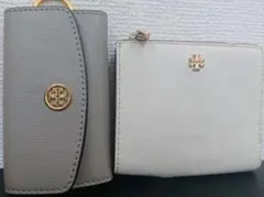 B 2点セット トリーバーチ ロビンソン 6連キーケース 二つ折り財布