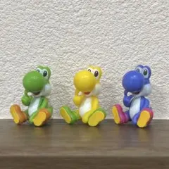 任天堂 スーパーマリオ ヨッシー バスボール バスボム マスコット 緑黄青