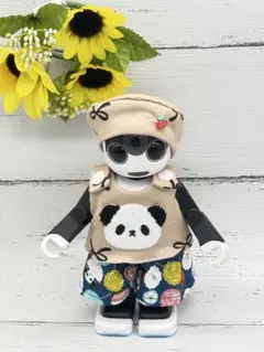 ロボホン 麦わら帽子とひまわりタンク☘️水色 - メルカリ