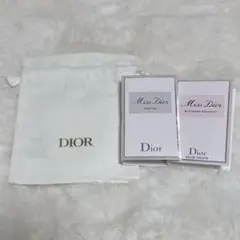 Dior ディオール ノベルティ 巾着 香水 フレグランス サンプル セット