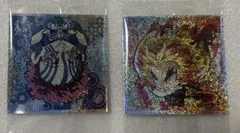 鬼滅の刃ディフォルメシールウエハース 其ノ九 9-18（煉獄）-17（猗窩座）