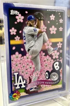 カーショウ × 村上隆 桜コラボ Topps Tokyo Series 2025