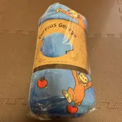 Curious George ブランケット 青１５００→1300に値下げ^_^