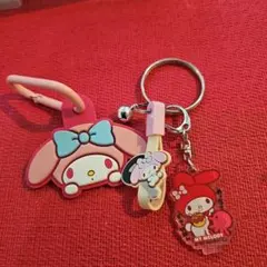 マイメロディ キーホルダー 3点セットのサムネイル