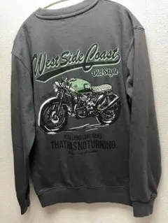 WEGO Standard バイク スウェット 長袖トレーナー ストリート