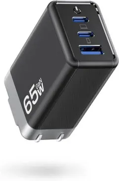 PD 充電器 65w [業界超軽量·超小型] 充電器 type-c usb