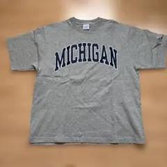 Champion MICHIGAN Tシャツ L グレー