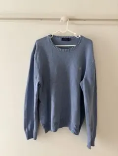 Polo Ralph Lauren ニット Lサイズ ライトブルー