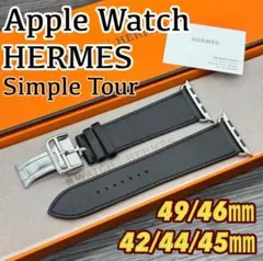 257 ほぼ未使用 希少品 Apple Watch エルメス インディゴ 二重 - メルカリ
