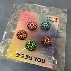 CROCS クロックス サンダルアクセ ジビッツ LED 花 デイジー 光る
